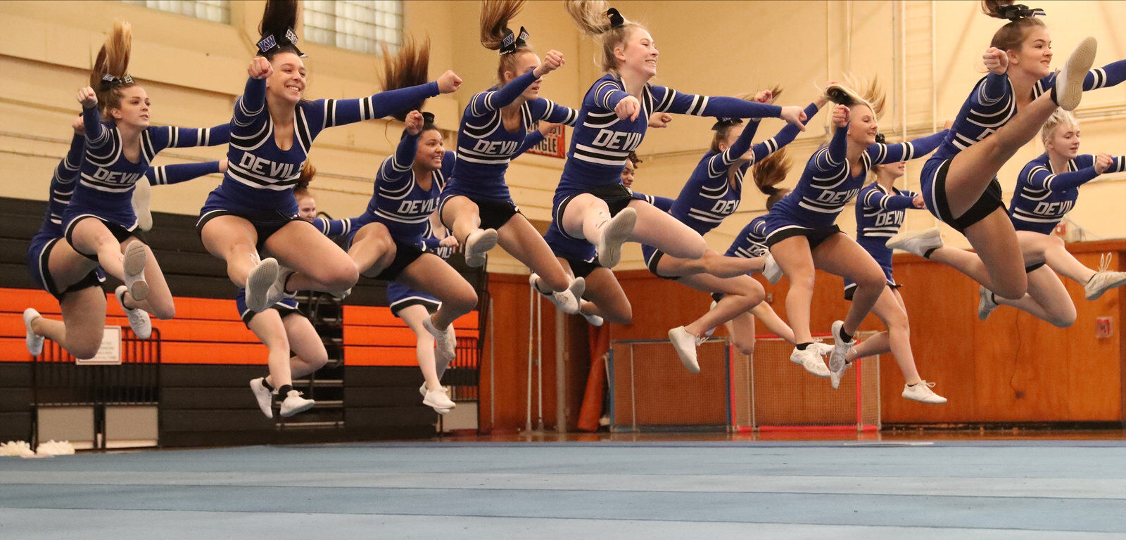 Section VI cheerleading championships, Division B